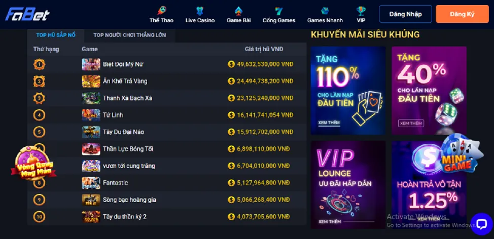 Khắc phục quên mật khẩu 777vin777 app